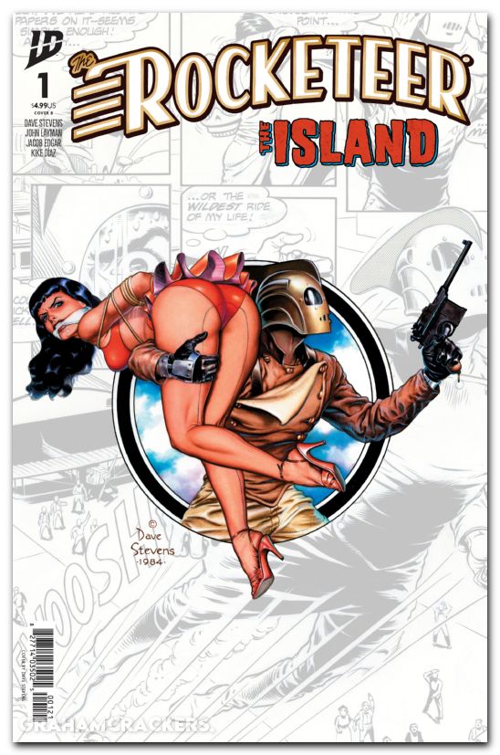 Rocketeer The Island #1 (2026) cover b stevens variant