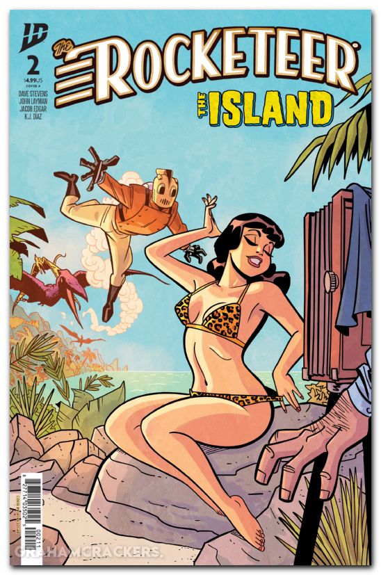Rocketeer The Island #2 (2026) cover a