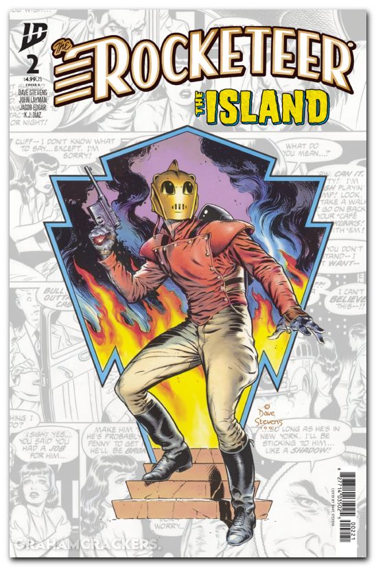 Rocketeer The Island #2 (2026) cover b stevens variant