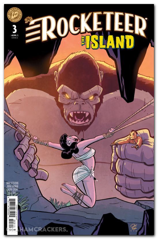 Rocketeer The Island #3 (2026) cover a