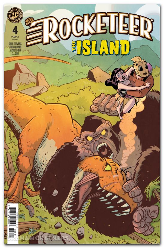 Rocketeer The Island #4 (2026) cover a