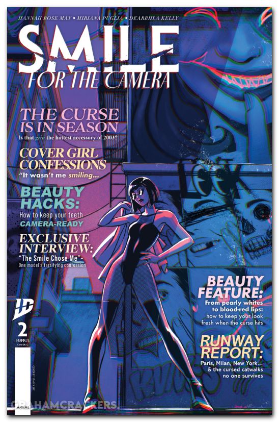 Smile For The Camera #2 (2026) cover c phillips fashion magazine variant