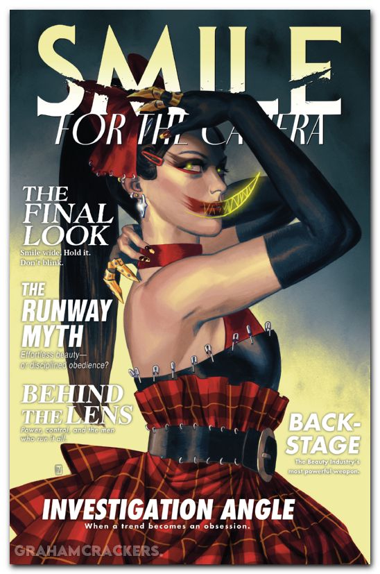 Smile For The Camera #5 (2026) cover c valerio fashion magazine variant