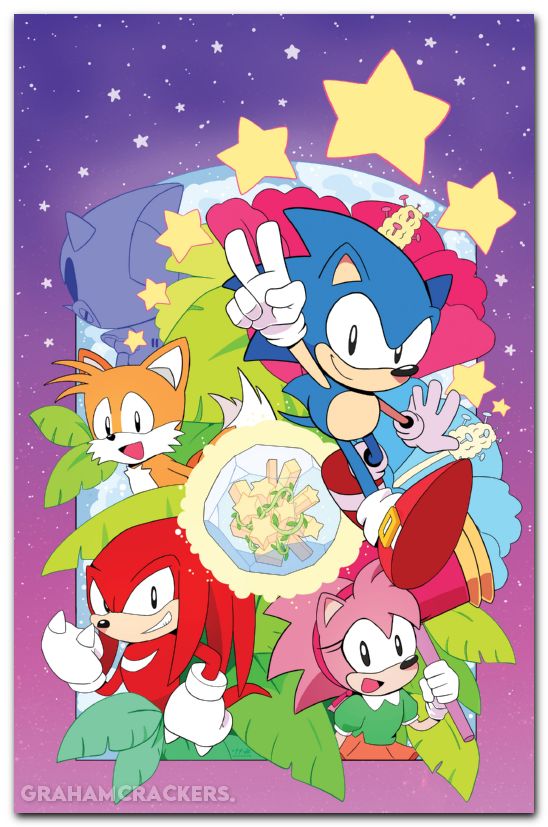 Sonic The Hedgehog 35th Anniversary Special #1 (2026) cover c ata foil virgin variant