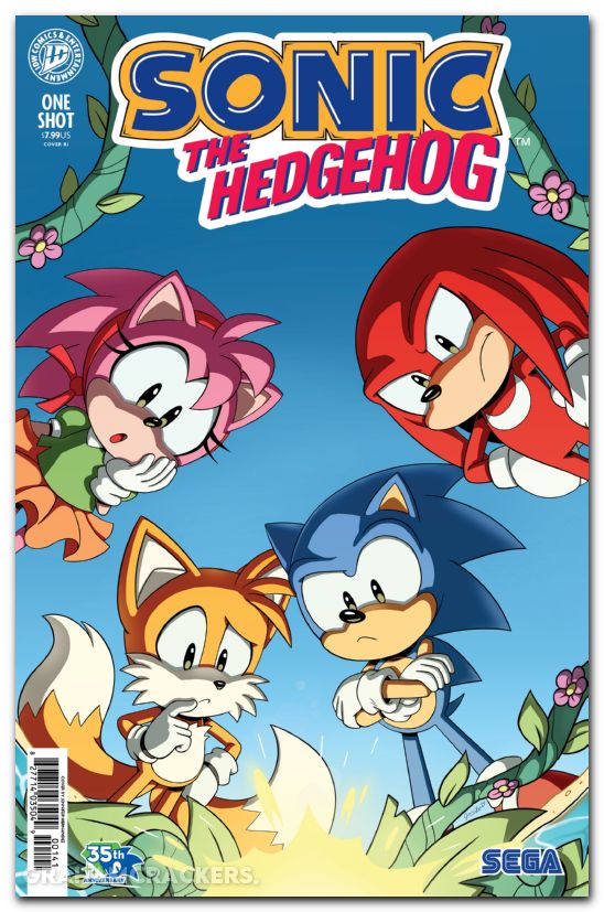 Sonic The Hedgehog 35th Anniversary Special #1 (2026) cover d hernandez variant