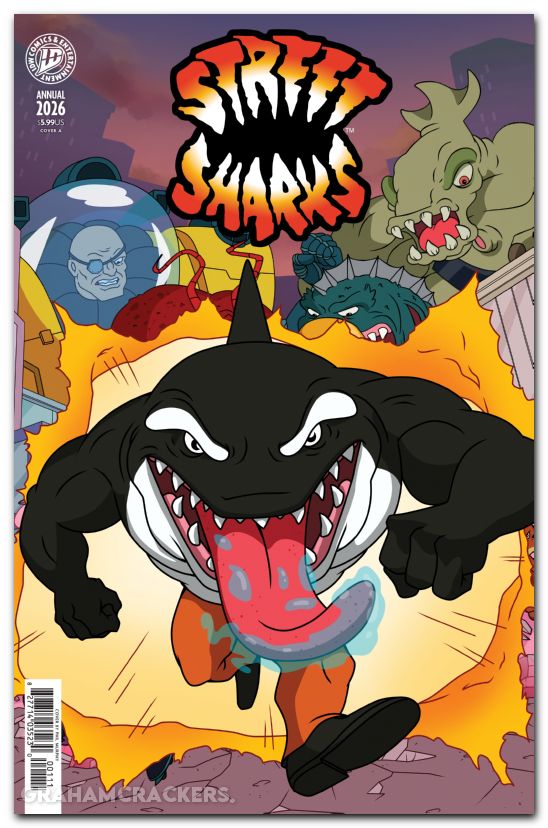Street Sharks Annual #1 (2026) cover a