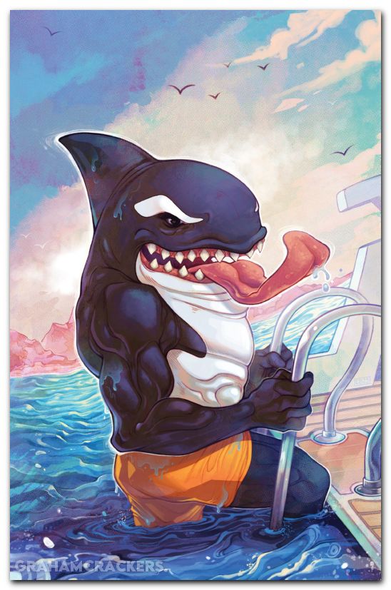 Street Sharks Annual #1 (2026) cover e beals virgin variant