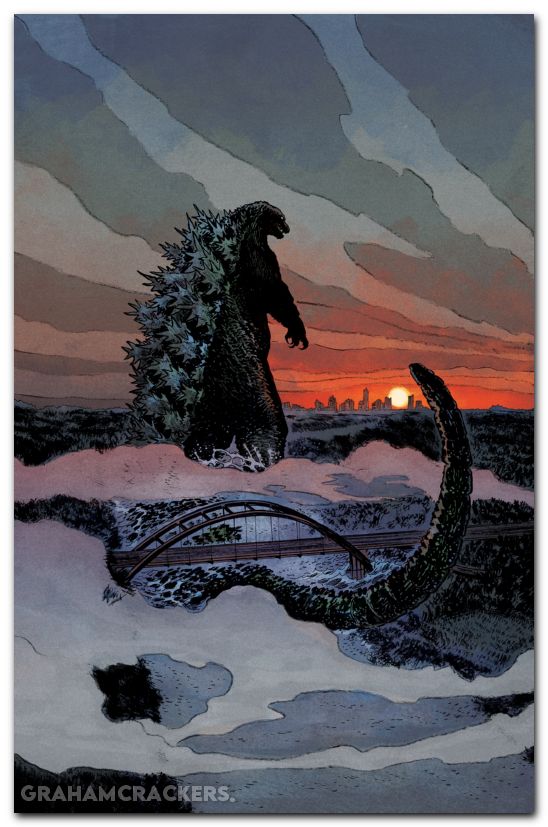 Godzilla Vs America Texas #1 (2026) cover c lotfi virgin variant