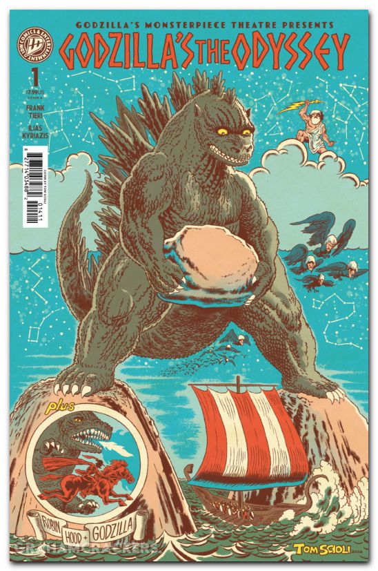Godzillas Monsterpiece Theatre Presents #2 (2026) Godzillas The Odyssey cover a