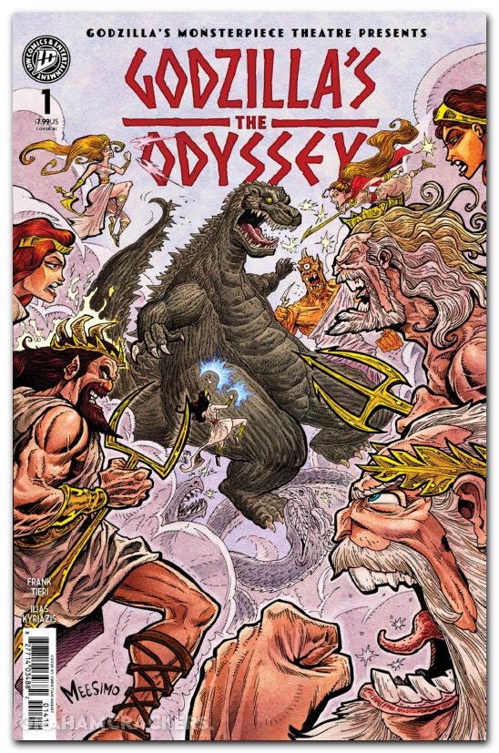 Godzillas Monsterpiece Theatre Presents #2 (2026) Godzillas The Odyssey cover d meesey variant