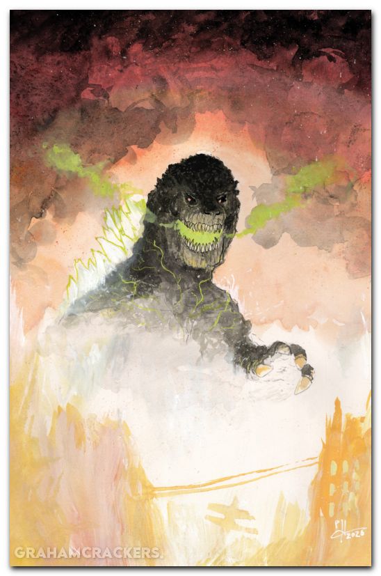 The Horror Of Godzilla #1 (2026) cover e horvath virgin variant