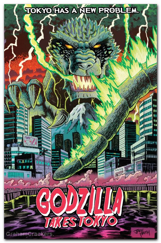 The Horror Of Godzilla #2 (2026) cover b smith movie homage variant