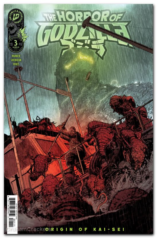 The Horror Of Godzilla #3 (2026) cover a