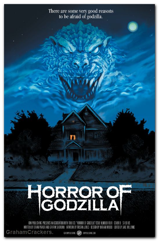 The Horror Of Godzilla #4 (2026) cover b tunica movie homage variant