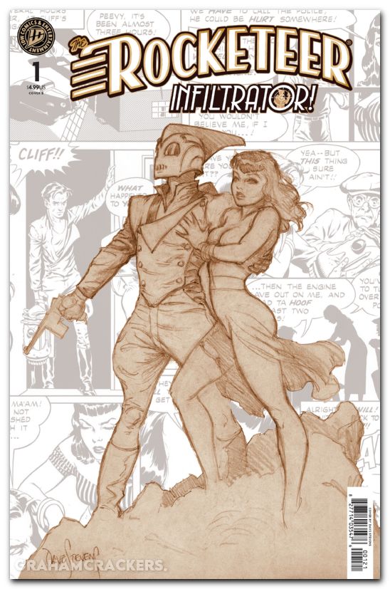 Rocketeer Infiltrator #1 (2026) cover b stevens variant