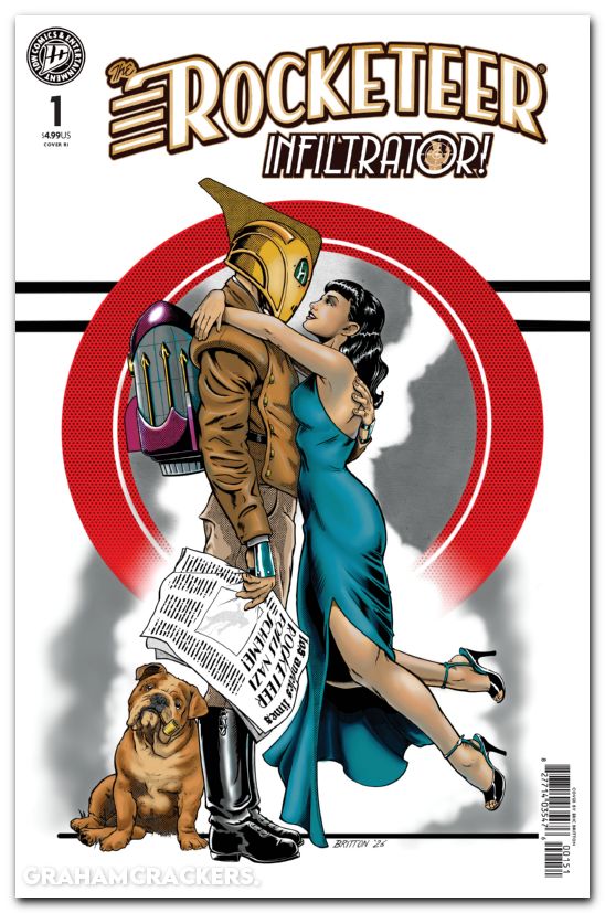Rocketeer Infiltrator #1 (2026) cover e britton variant