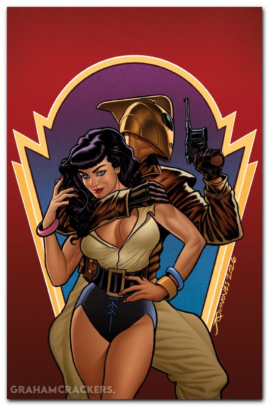 Rocketeer Infiltrator #1 (2026) cover f quinones virgin variant