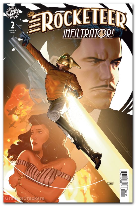 Rocketeer Infiltrator #2 (2026) cover b clarke variant