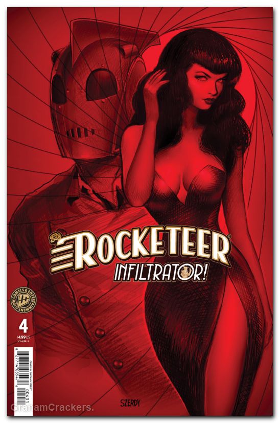Rocketeer Infiltrator #4 (2026) cover b szerdy variant