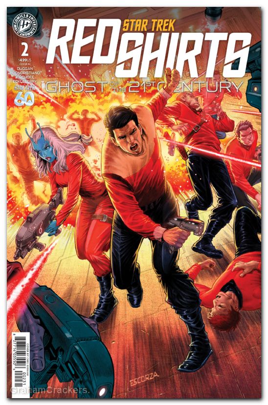 Star Trek Red Shirts Ghost Of The 21st Century #2 (2026) cover c escorza brothers variant