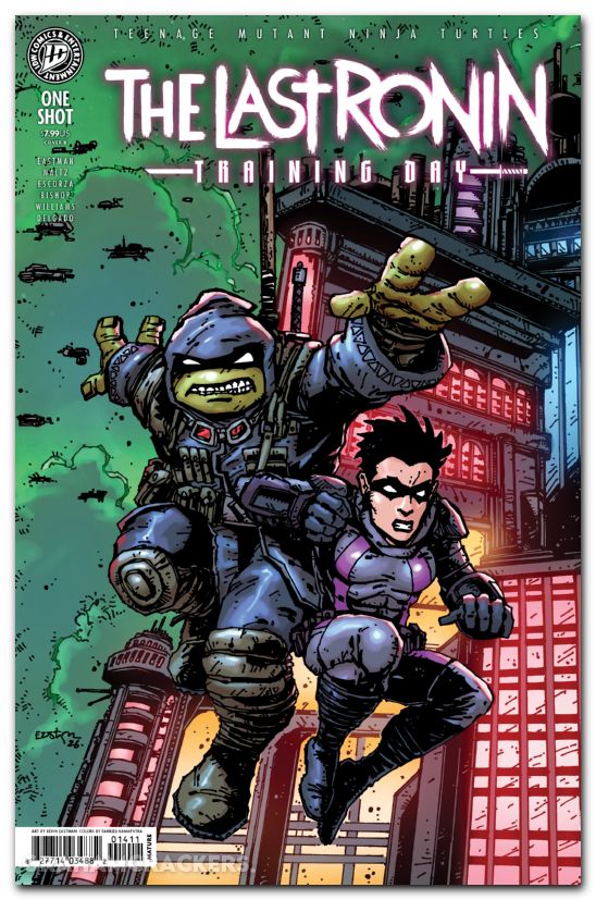 Teenage Mutant Ninja Turtles The Last Ronin Training Day #1 (2026) cover b eastman variant