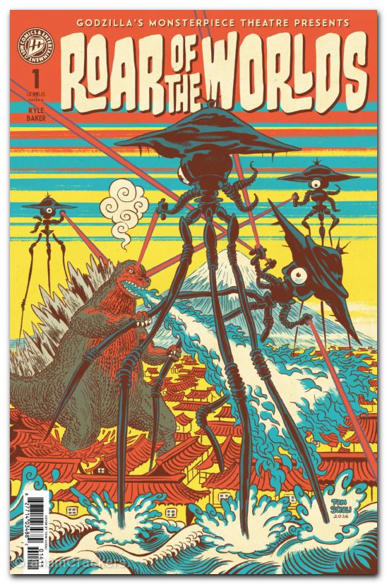 Godzillas Monsterpiece Theatre Presents #3 (2026) Roar Of The Worlds cover a