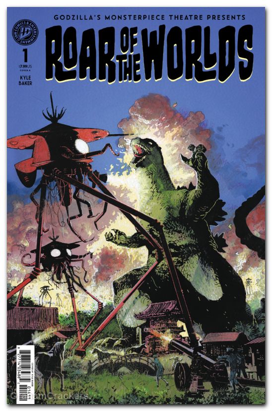 Godzillas Monsterpiece Theatre Presents #3 (2026) Roar Of The Worlds cover b baker variant