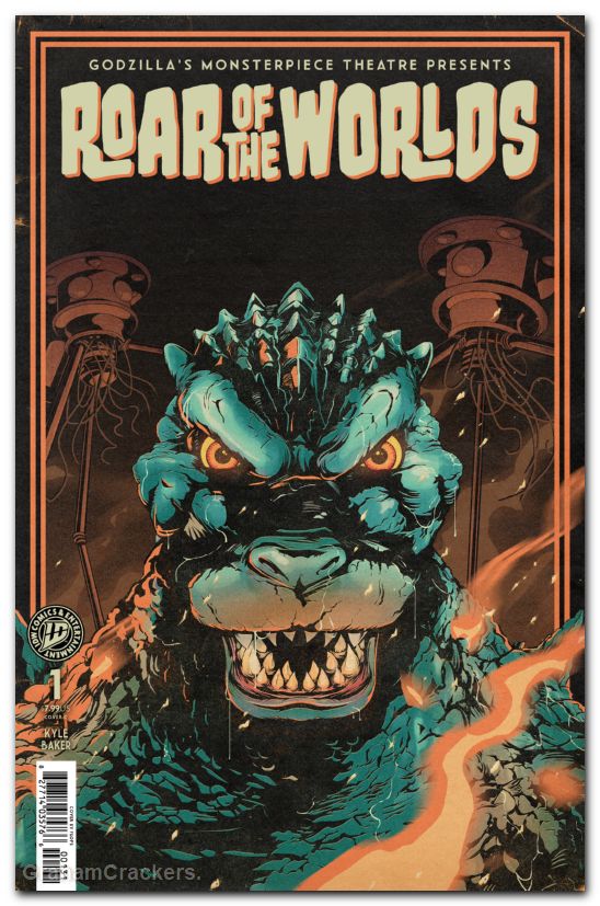 Godzillas Monsterpiece Theatre Presents #3 (2026) Roar Of The Worlds cover c flops variant