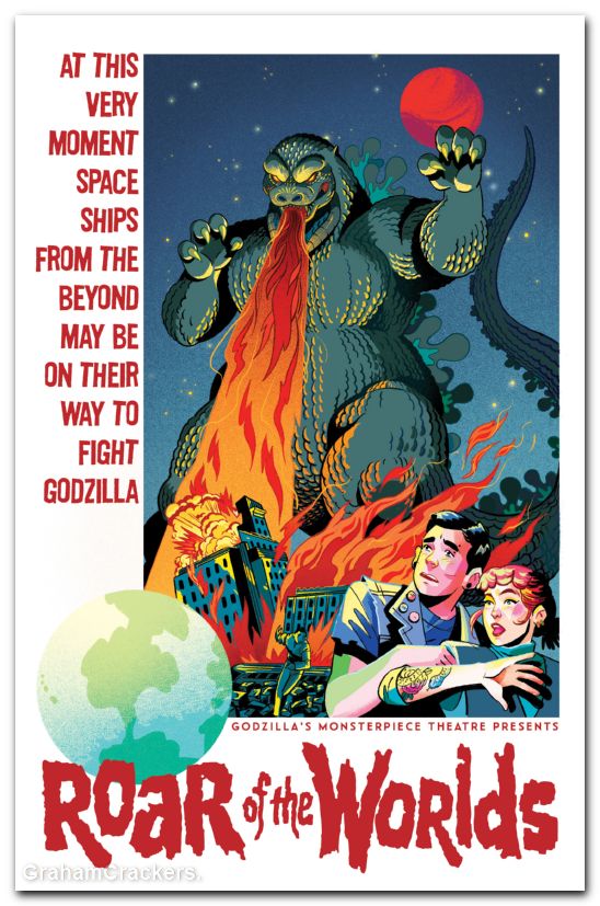 Godzillas Monsterpiece Theatre Presents #3 (2026) Roar Of The Worlds cover d goux variant