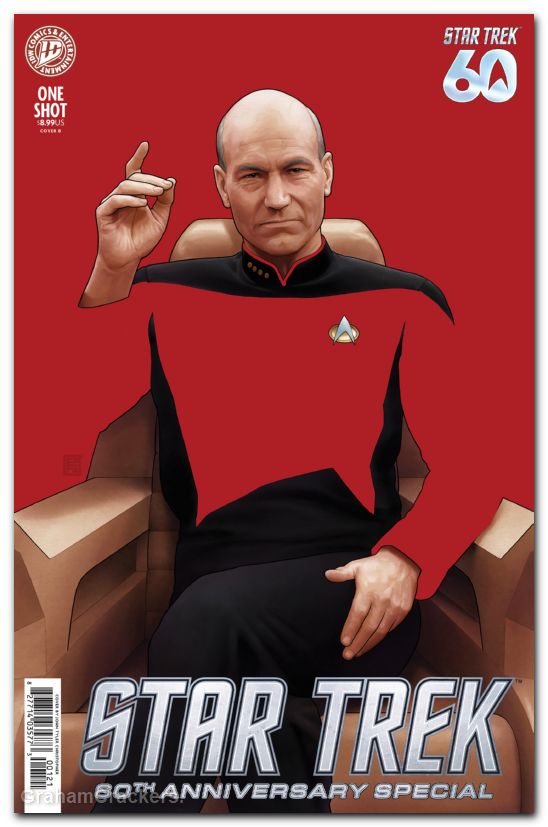 Star Trek 60th Anniversary Special #1 (2026) cover b christopher variant