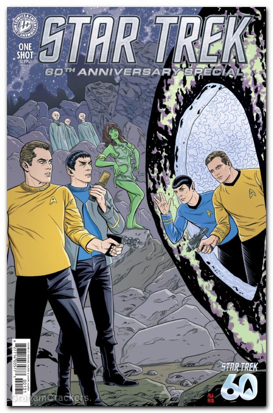 Star Trek 60th Anniversary Special #1 (2026) cover c allred foil variant