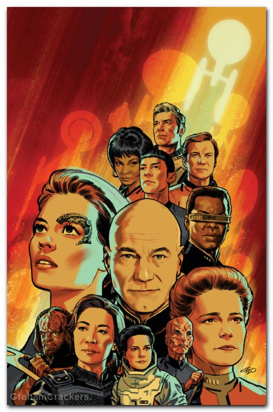 Star Trek 60th Anniversary Special #1 (2026) cover h cho virgin variant