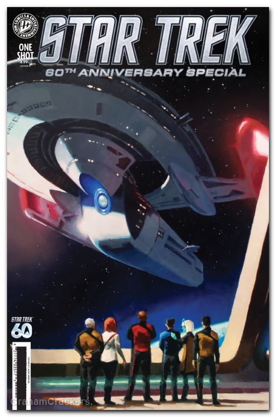 Star Trek 60th Anniversary Special #1 (2026) cover e mercer variant