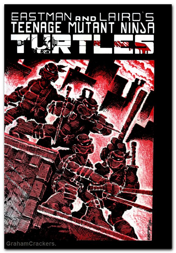 Teenage Mutant Ninja Turtles #1 (1984) 2026 facsimile edition cover b eastman foil variant