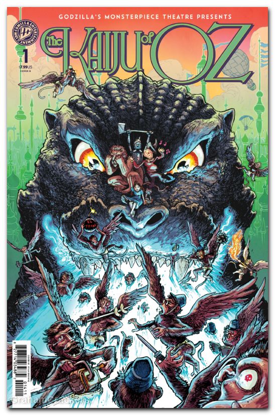 Godzillas Monsterpiece Theatre Presents #4 (2026) The Kaiju Of Oz cover b browne variant