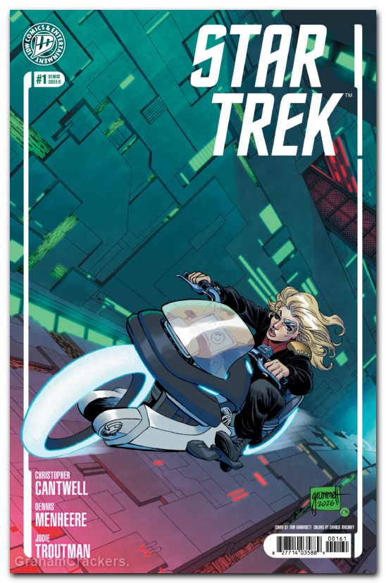 Star Trek #1 (2026) cover f grummett variant