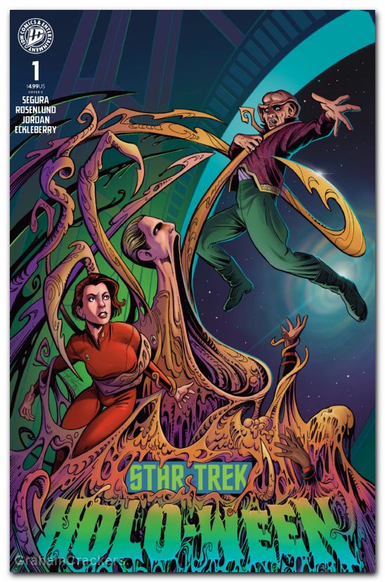 Star Trek Holo Ween II #1 (2026) cover c price idw goes dark variant