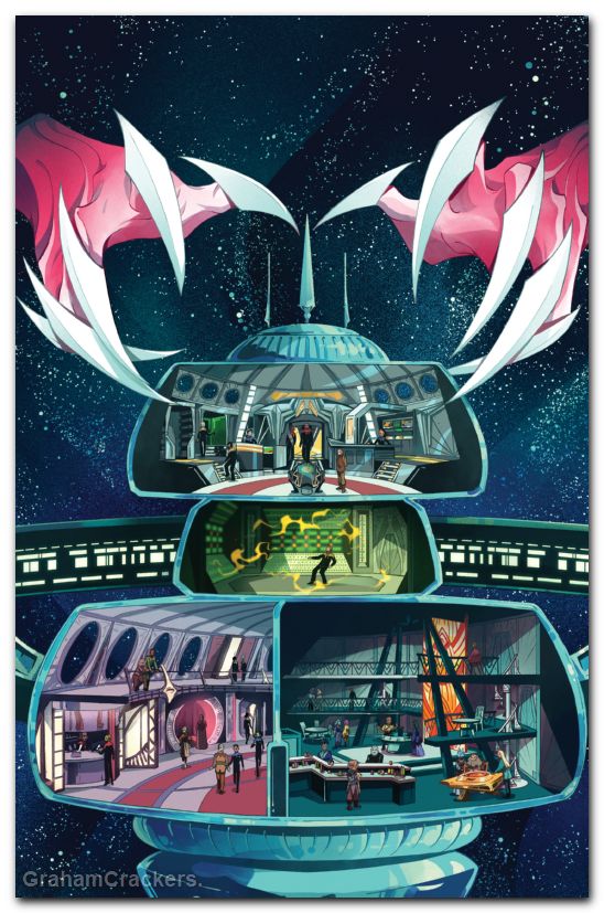 Star Trek Holo Ween II #4 (2026) cover c rosenlund virgin variant