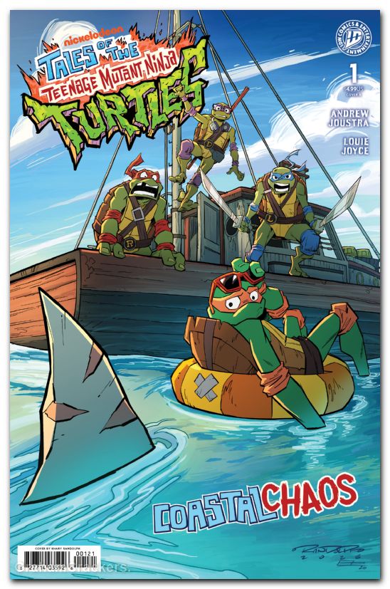 Tales Of The Teenage Mutant Ninja Turtles Coastal Chaos #1 (2026) cover b randolph variant