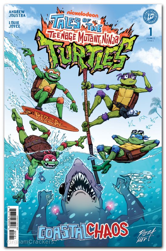 Tales Of The Teenage Mutant Ninja Turtles Coastal Chaos #1 (2026) cover c mert foil variant