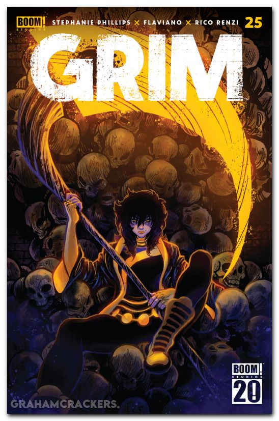 Grim #25 cover a