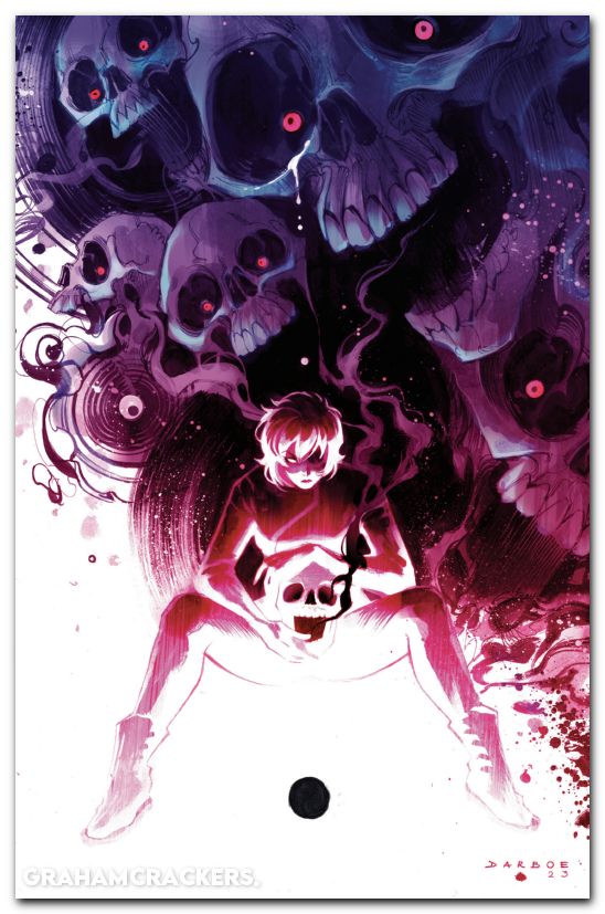 Grim #25 cover e darboe wraparound virgin variant