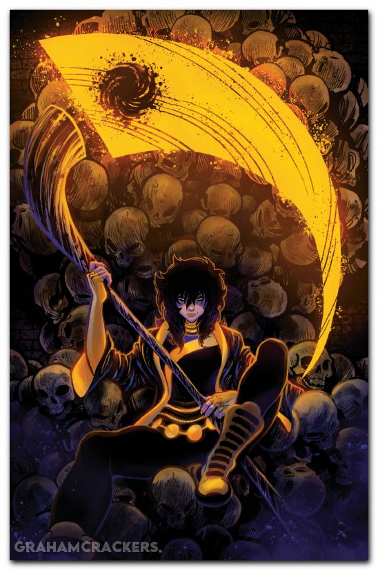 Grim #25 cover f flaviano virgin variant