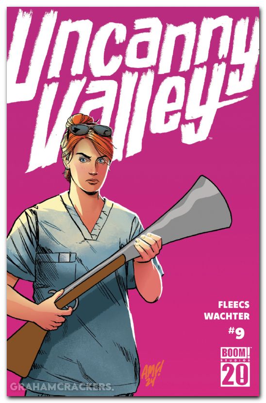 Uncanny Valley #9 cover b fleecs variant