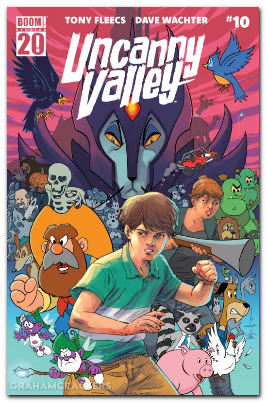 Uncanny Valley #10 cover a