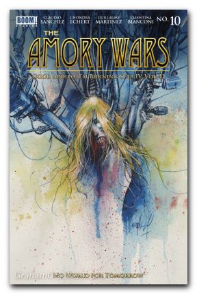 Amory Wars No World For Tomorrow #10 cover b wayshak variant
