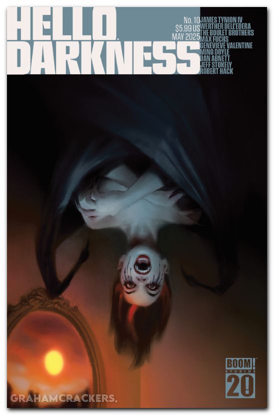 Hello Darkness #10 cover d mercado boom 20th anniversary variant