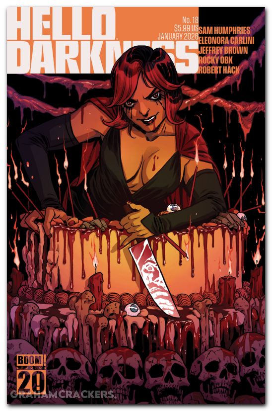 Hello Darkness #18 cover d cloonan boom 20th anniversary variant