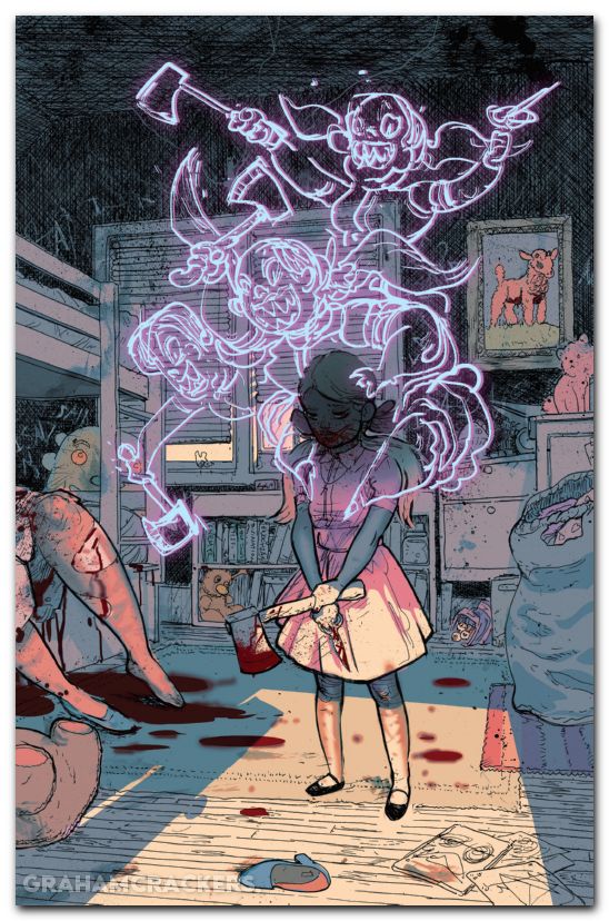 Hello Darkness #19 cover c rossmo virgin variant