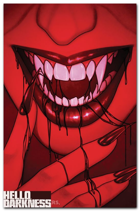 Hello Darkness #23 cover b frison virgin variant